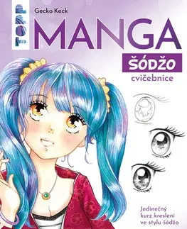 Kreslenie, maľovanie Manga krok za krokem: Šódžó - Gecko Keck