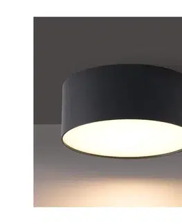 Svietidlá BRILAGI - LED kúpeľňové stropné svietidlo FORIS LED/20W/230V priemer 15 cm čierne IP44 BRI616