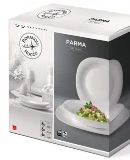 Taniere Bormioli tanierová sada Parma 18 ks