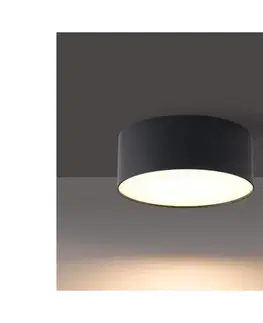 Svietidlá Brilagi - LED kúpeľňové stropné svietidlo FORIS LED/9W/230V pr. 9 cm čierne IP44 BRI608