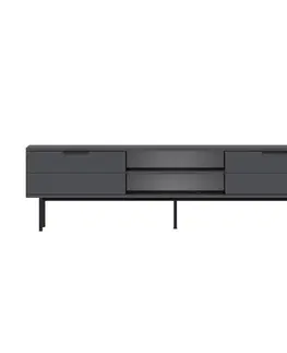 TV stolíky TV stolík Paul - Anthracite