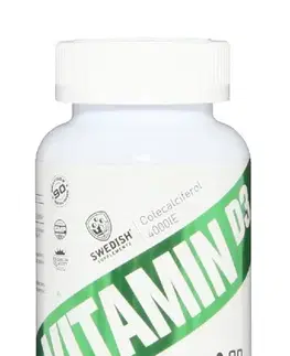 Vitamín D Vitamin D3 - Swedish Supplements 90 kaps.