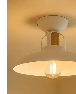 Svietidlá BRILAGI - LED Prisadený luster FLAMENGO 1xE27/60W/230V biela BG72368