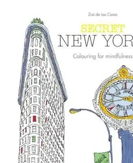 Maľovanky pre dospelých Secret New York - Zoe de Las Cases