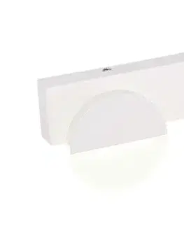 Nástenné svetlá Nástenná lampa do kúpeľne biela dvojitá LED 3W 4000K Sing