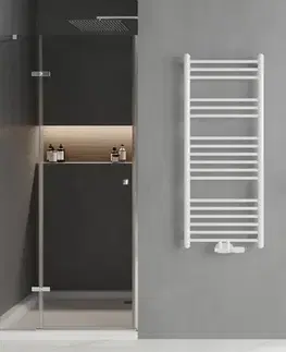 Radiátory do kúpeľne MEXEN - Yodo vykurovací rebrík/radiátor 1200 x 500 mm, 389 W, biela W113-1200-500-00-20