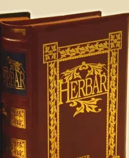 Prírodná lekáreň, bylinky Herbár -bordový- Nestor - Magdaléna Gondolová,V. Hadrabová