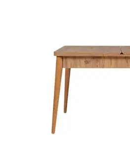 Jedálenské sety Jedálenský set s rozkladacím stolom a stoličkami (6 kusov) Vina - Atlantic Pine, Stone