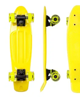 Skateboard dosky Penny board WORKER Aspy C3 22" so svietiacimi kolieskami