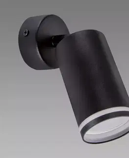 Lampy do obývačky Nástenná lampa Zula SPT GU10 Black 03996 K1