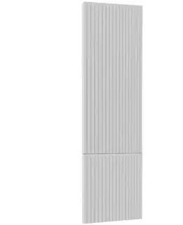 Kuchynské skrinky Čelo skrinky Luxeo F14-D40SPWN ryfla white