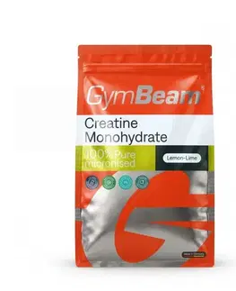 Kreatín Monohydrát GymBeam 100 % Kreatín monohydrát citrón limetka