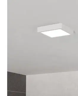 Svietidlá Eglo 901335 - LED Kúpeľňové stropné svietidlo FUEVA LED/7W/230V 15x15 cm IP44 biele 901335