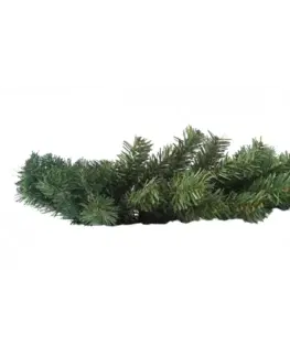 Vianočné dekorácie Umelý zelený veniec nezdobený, pr. 50 cm, pr. 50 cm