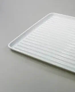 Odkvapkávače ALFA PLASTIK - Odkvapkávač na riad granit- biely 50x40cm