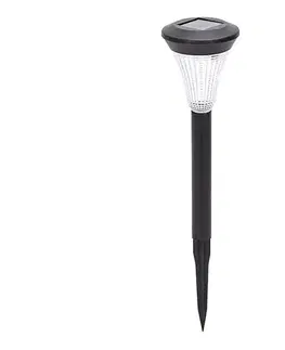 LED osvetlenie  B.V.  - LED solárne svietidlo LED/2V 6500K IP44 40 mAh čierne B10201AEGJ