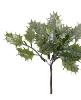 Vetvičky, girlandy, kvety Kinekus Ozdoba zapichovacia, vetvička, 18cm, zelená