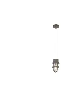 Svietidlá Zam E172 - Vonkajší luster 1xE27/40W/230V IP54 hnedá E172