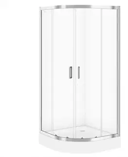 Sprchové kúty Štvrťkruhový Sprchový kút ARTECO 80x80x190