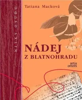 Historické romány Nádej z Blatnohradu - Tatiana Macková