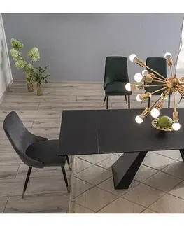 Jedálenské stoly Rozkladací jedálenský stôl SALVADORE 160-240 cm Signal