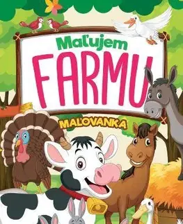 Nalepovačky, vystrihovačky, skladačky Maľujem farmu