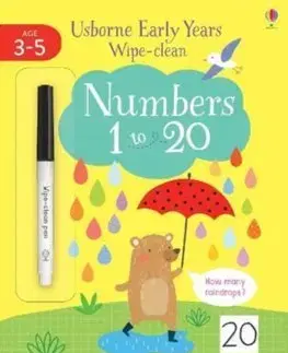 V cudzom jazyku Wipe-Clean Numbers 1-20 - Jessica Greenwell