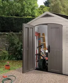 Plastové záhradné domčeky FACTOR domček 8x8 Keter