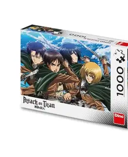 1000 dielikov Dino Toys Puzzle Anime: Attack On Titan 1000 Dino
