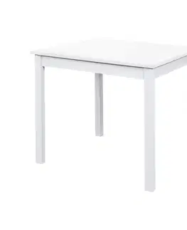 Jedálenské  stoly Jedálenský stôl 8842B biely lak