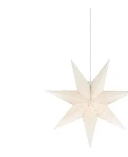 Vianočné dekorácie Markslöjd 705805 - Vianočná dekorácia ADMIRA 1xE14/25W/230V pr. 45 cm krémová 705805