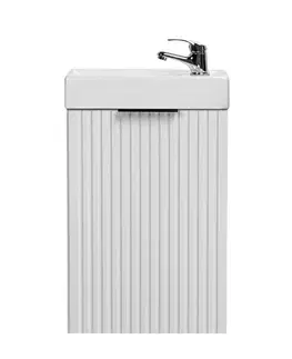 Skrinky s umývadlom ArtCom Kúpeľňová skrinka s umývadlom ADEL White U40/1 | 40 cm