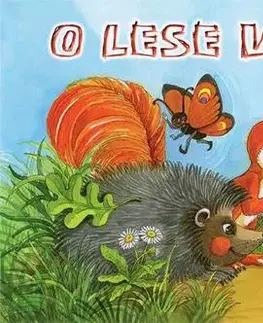 Leporelá, krabičky, puzzle knihy O lese veselo - Jozef Pavlovič,Daniela Ondreičková