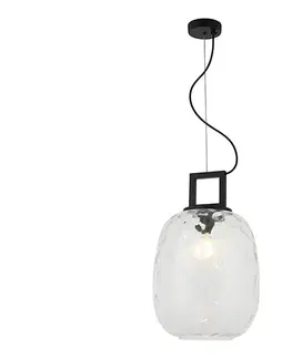 Svietidlá Viokef Lighting Luster na lanku LUCY 1xE27/40W/230V čierny 4302800