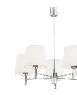 Svietidlá Argon 2110 - Luster na tyči BOLZANO 5xE27/15W/230V krémová 2110