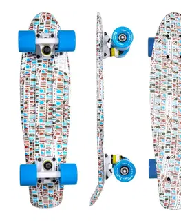 Skateboard dosky Penny board WORKER Paterny C6 22"