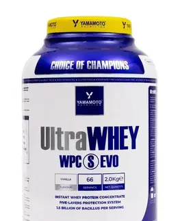 Proteínové koncentráty UltraWHEY WPC S EVO - Yamamoto 2000 g Cookies