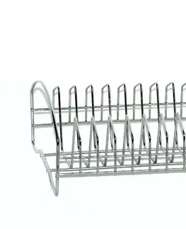 Odkvapkávače MAKRO - Odkvapkávač na riad pochrómovaný, 20x10,3x28,5cm
