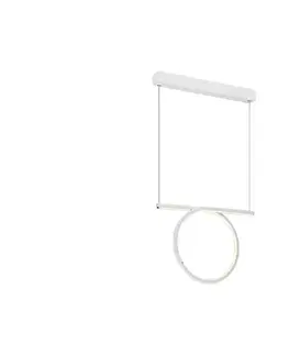 Svietidlá  LED Luster na lanku LOOP LED/20W/230V biela ML520