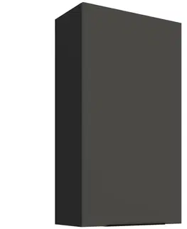 Kuchynské skrinky visiace Kuchynská skrinka Aria-Gr/Bl Anti Fingerprint 60g-108 1f
