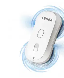 Predlžovacie káble TESLA Electronics RoboStar - výkonný čistič okien s rozprašovačom vody, 72 W/230 V, 500 mAh akumulátor + diaľkové ovládanie ROBW400WHTPRO