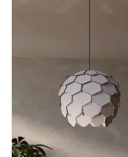 Svietidlá Eglo 900847 - Luster na lanku MATTANZA 1xE27/40W/230V 900847