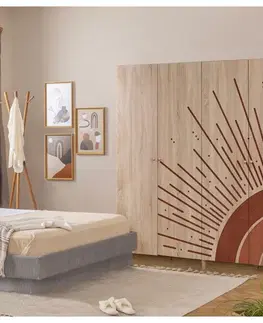 Šatňové skrine Šatníková skriňa Loni 4 -970