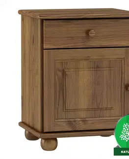 Borovicové nočné stolíky Nočný stolík dub filunek