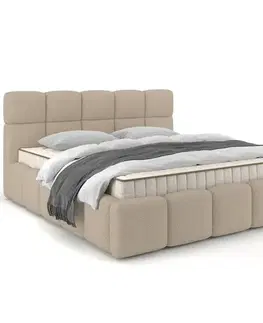 Dvojlôžkové postele Posteľ Fluffy 160/200 Quelle 05 béžová