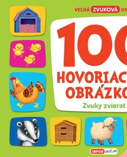 Zvukové knihy 100 hovoriacich obrázkov - Zvuky zvierat (SK vydanie)