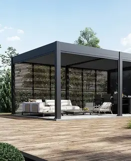 Bioklimatické pergoly Bioklimatická pergola 6x4 m INTRO DUO Rojaplast