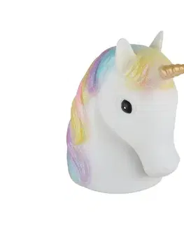 Lampy Globo 28052 - LED detská nočná lampa UNICORN LED/1W/USB/3xAA 28052