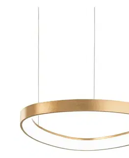 Svietidlá Ideal Lux - LED luster na lanku GEMINI LED/36W/230V 4000K priemer 42,5 cm CRI 90 mosadz 372143