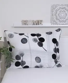 Dekoračné obliečky MKLozkoviny.sk Obliečka na vankúš mikroplyš 70 × 90 cm – Hasana sivé-  -